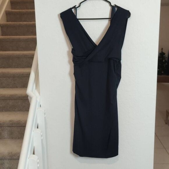 Diane Von Furstenberg Navy Mini Dress NWT - Picture 7 of 12